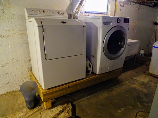 Elevated appliances.